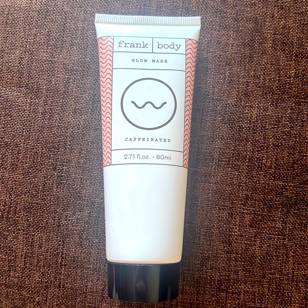 Brand new never used frank body caffeinated glow mask